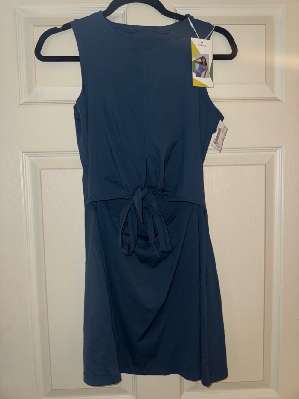 Halara Sleeveless Tie-Front Dress